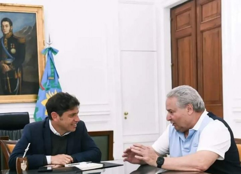 Axel Kicillof y Ricardo Alessandro (foto de archivo).