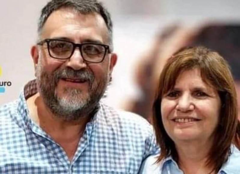 Encolumnado con Patricia Bullrich.