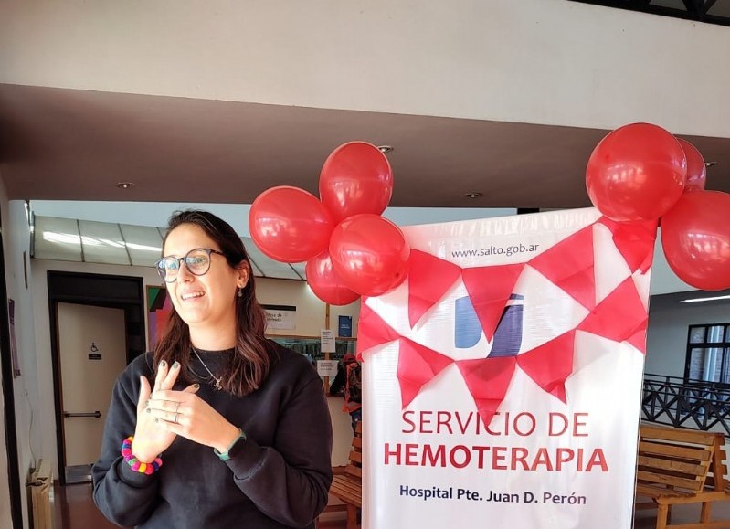 Actividad en Hemoterapia.