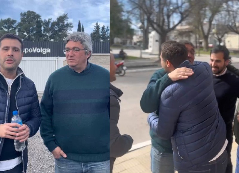 Este martes nos visitó el ministro de Asuntos Agrarios, Javier Rodríguez y estuvimos recorriendo Grupo Volga de Juan Pablo y Darío Gianini.