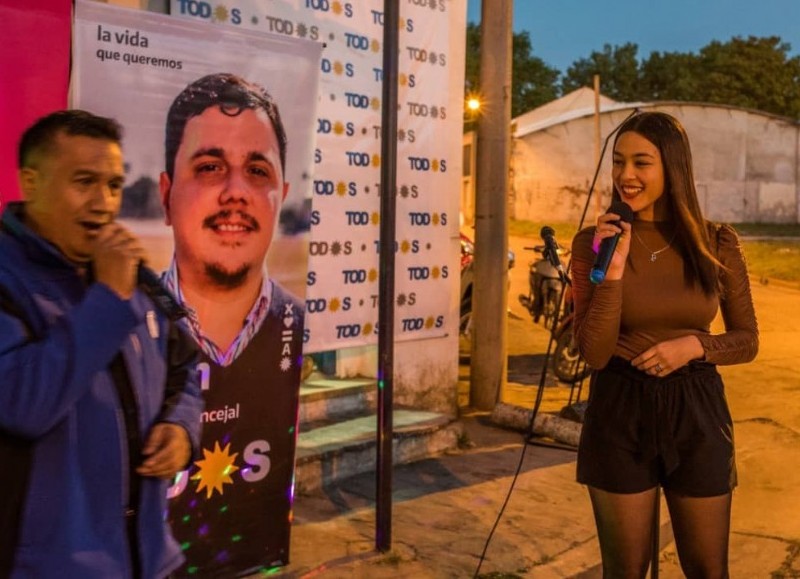 Acto en la jornada del sábado.