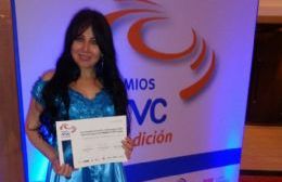 Salto presente en los Premios ATVC