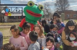 Una tarde cargada de sonrisas: Salto celebró el Día de la Infancias