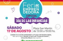 Feria Emprendedora Especial en el Día de las Infancias