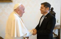 El intendente destacó el encuentro de Kicillof con el Papa