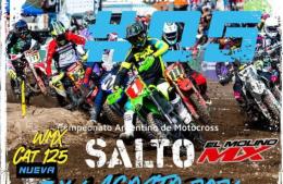 Salto recibe al Campeonato Argentino de Motocross