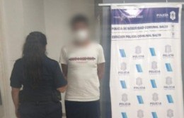 Agredió a su pareja y fue aprehendido por la policía