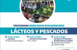 Mercados Bonaerenses llega a Salto: una semana de lácteos y pescados