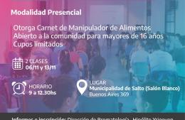 Nuevo curso de manipulación de alimentos