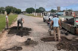 Trabajos de pavimentación en Arredondo y Gemme