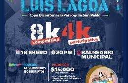 Se viene la Carrera Nocturna Luis Lagoa