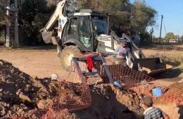 Trabajos en la red de agua