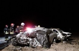 Brutal choque en la Ruta 31 deja un muerto y dos heridos