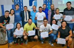 Nuevo árbitros recibieron diplomas y herramientas