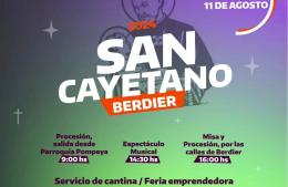 Actividad en Berdier por San Cayetano