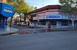 Trabajos en calle 9 de julio afectan al tránsito