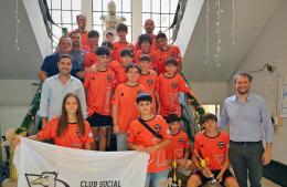 El Municipio recibió y homenajeó a los campeones del Club Pampa